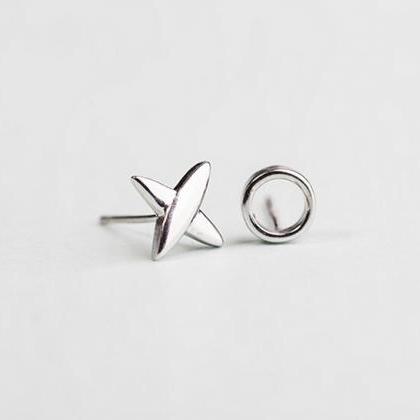 Sterling Silver Anti Allergy Letters X And..