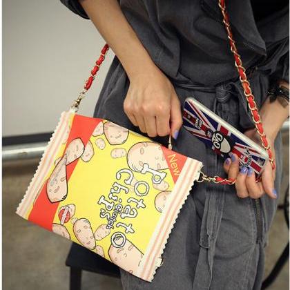 Succubus Bags Cheese Crunch Chips Shoulderbag Multi main image 0