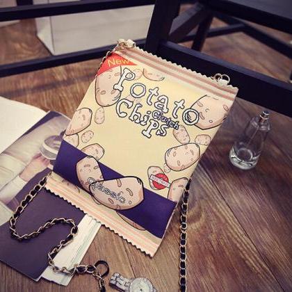 Succubus Bags Cheese Crunch Chips Shoulderbag Multi