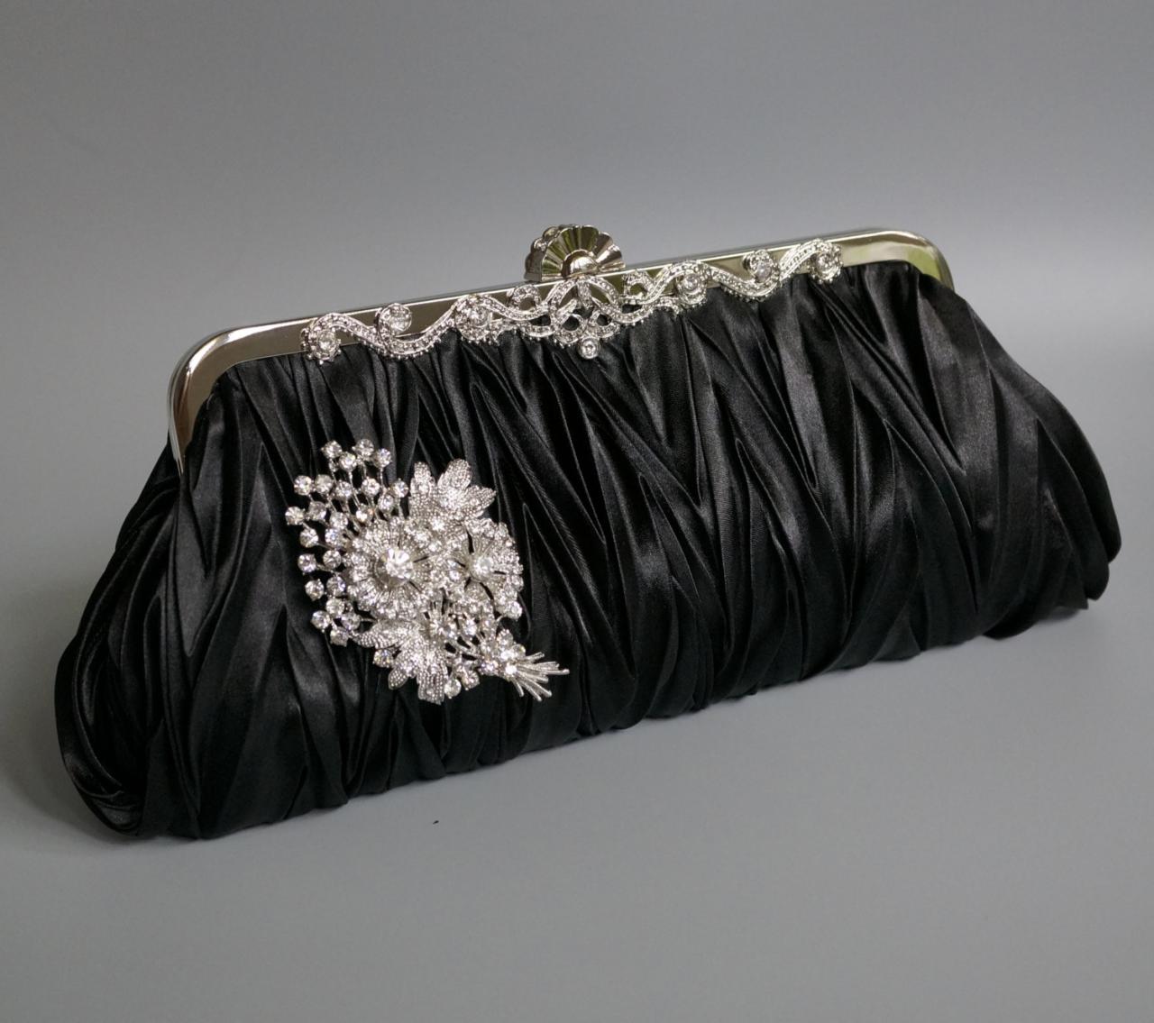 High-grade Flower Handbag, Bride Handbag,wedding Bag,party Handbag,beaded Wedding Bag(nb10013)