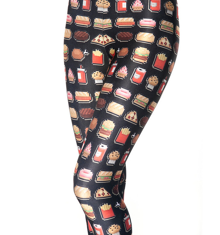 Printed Leggings Pants Sexy Slim Long Pencil Trousers/fashion Tights/yoga Pant Lgs3480