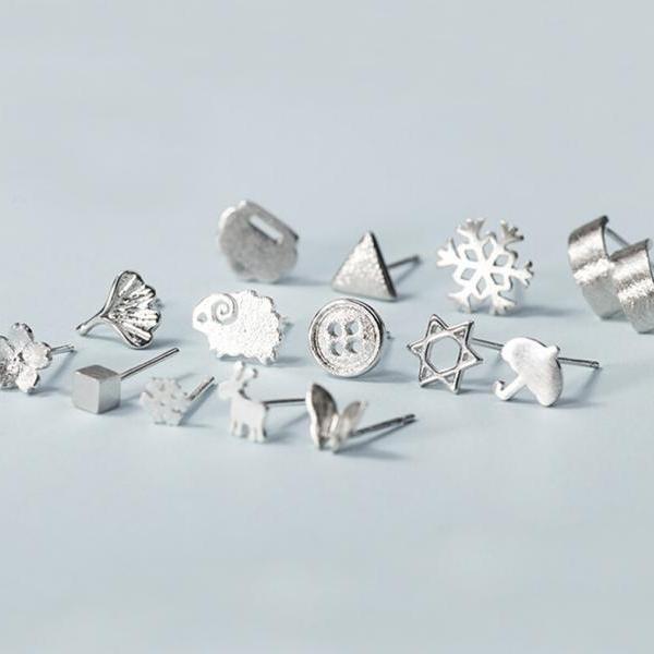 Sterling Silver Anti Allergy Earring on Luulla